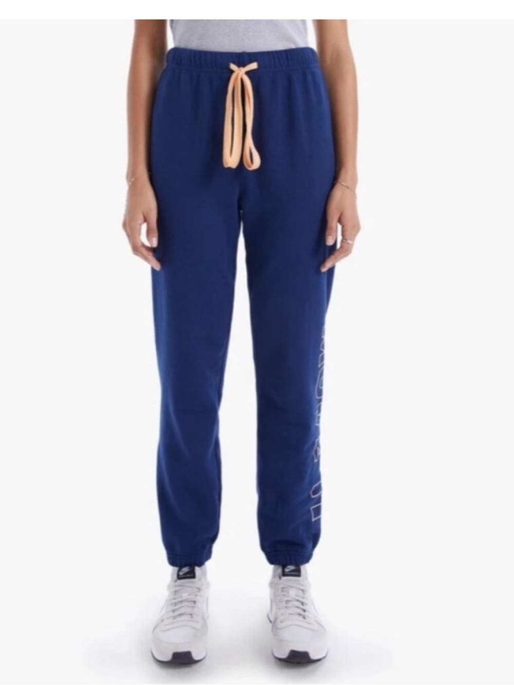 MOTHER the Bender ankle move it graphic sweatpants loungewear comfy athleisure